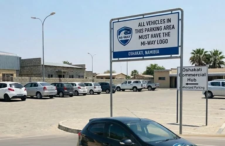 MI-WAY fleet at Oshakati Commercial Hub